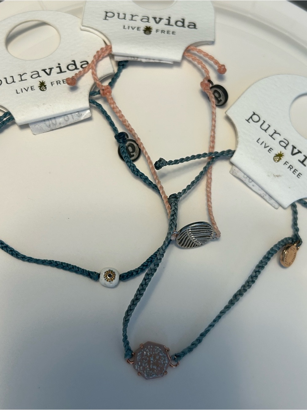3 NEW Pura Vida bohemian bracelets 
Super chic